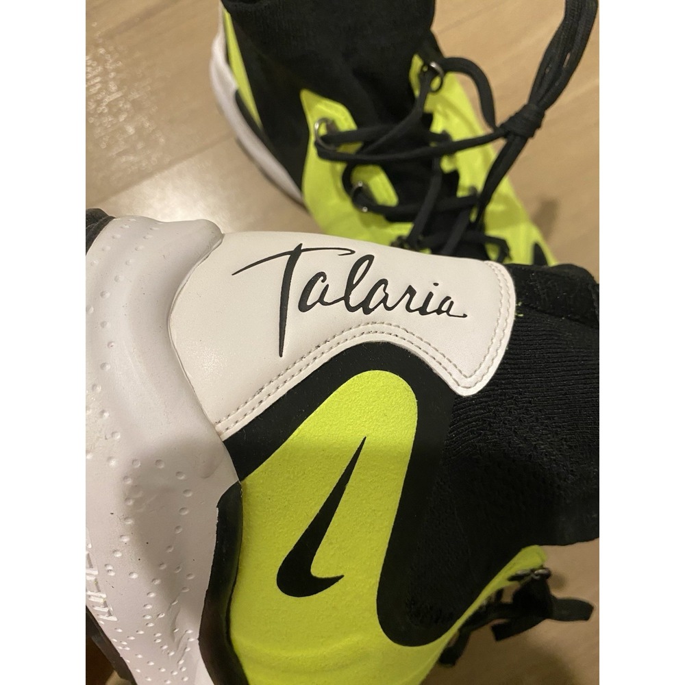 Nike Air Zoom Talaria Mid Flyknit OG Neon 856955-007 Size 11.5 - Picture 7 of 11